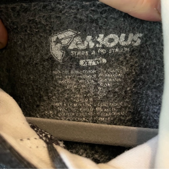 Famous Stars and Straps Black Logo Hoodie Men’s XL Streetwear Skate Punk Cozy - Picture 4 of 10